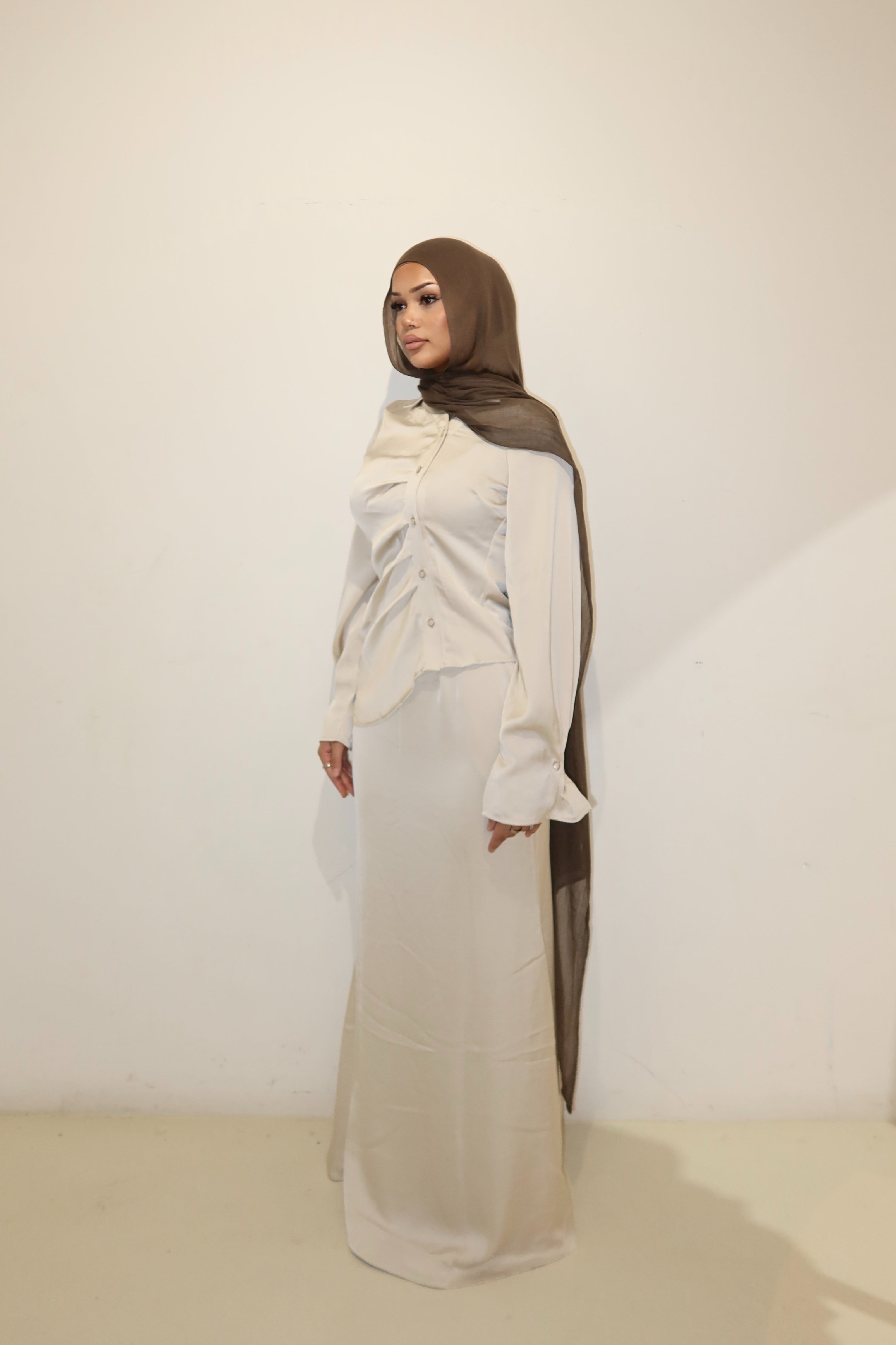 ‘Sidra’ Skirt - Cream
