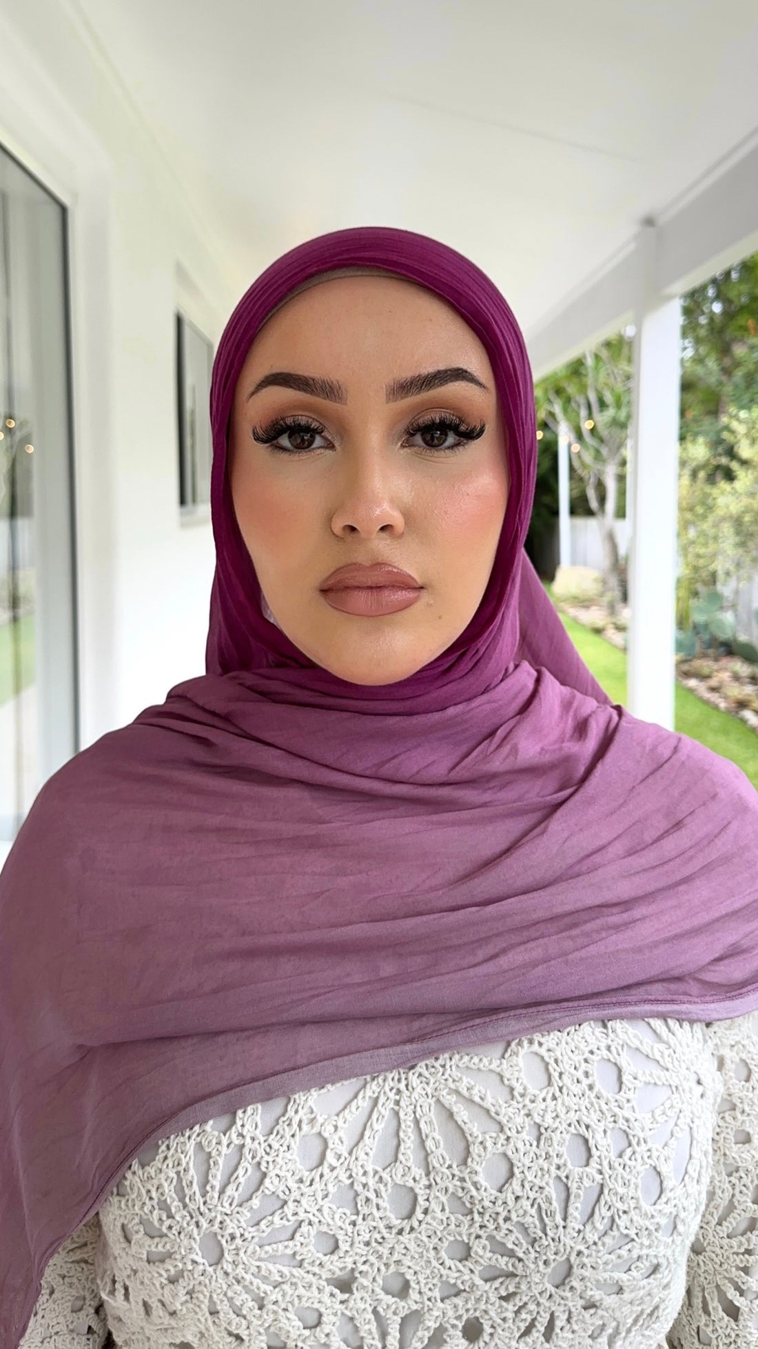 ‘MULBERRY’ (OMBRÉ) - Premium Modal Hijab