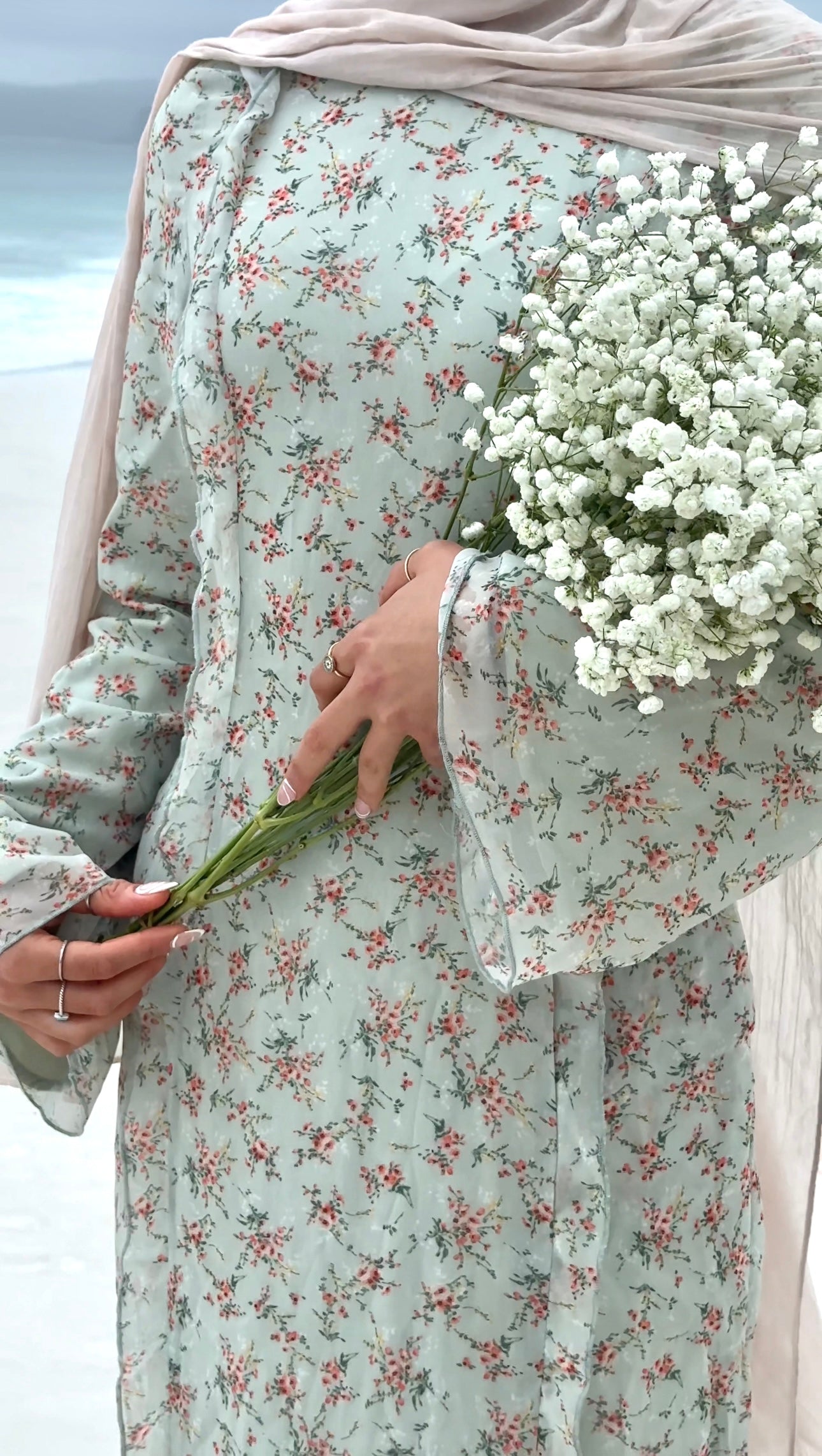 ‘ÇIÇEK’ Dress - Pistachio