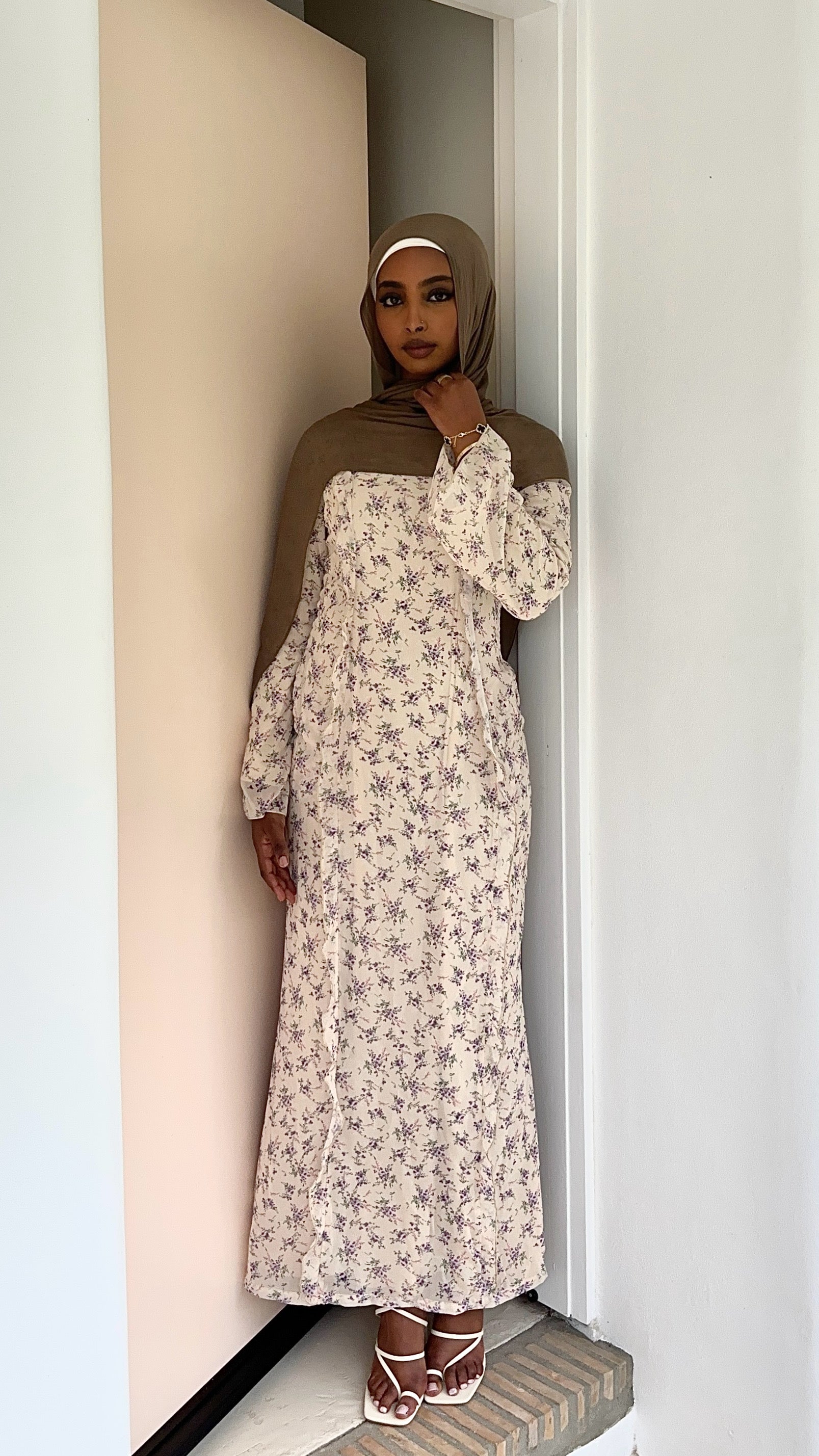 ‘ÇIÇEK’ Dress - Muted Yellow