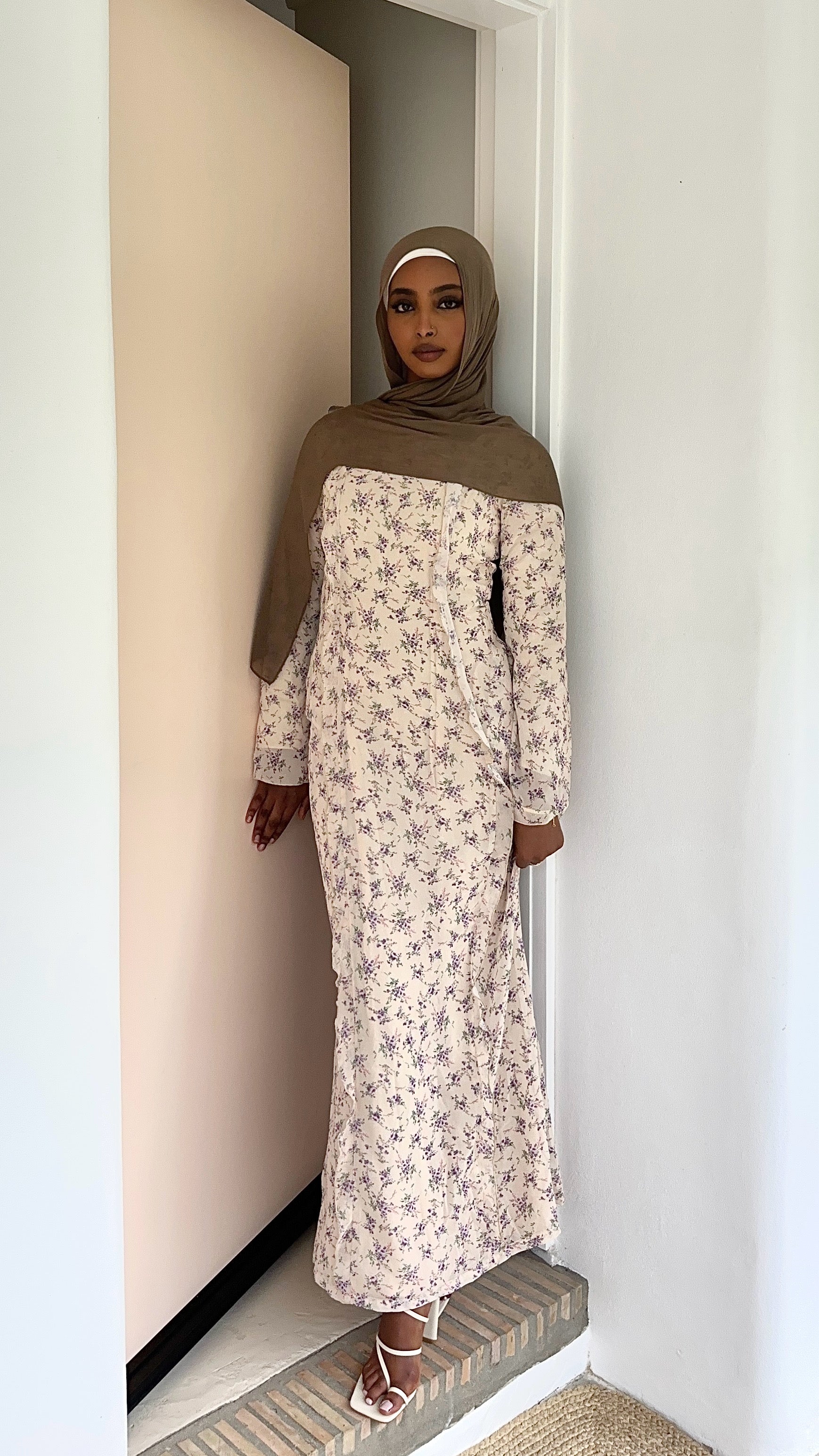 ‘ÇIÇEK’ Dress - Muted Yellow