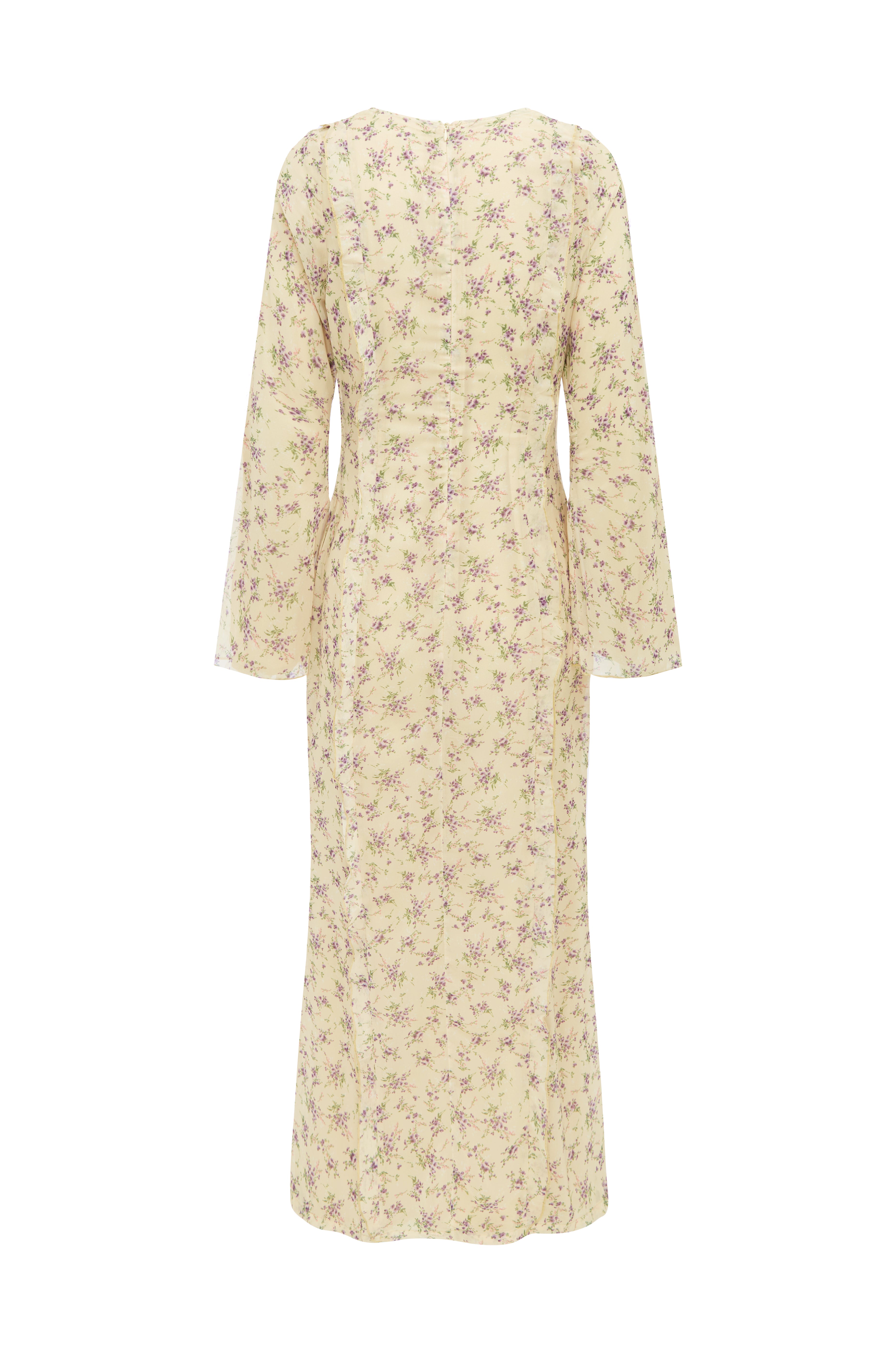 ‘ÇIÇEK’ Dress - Muted Yellow