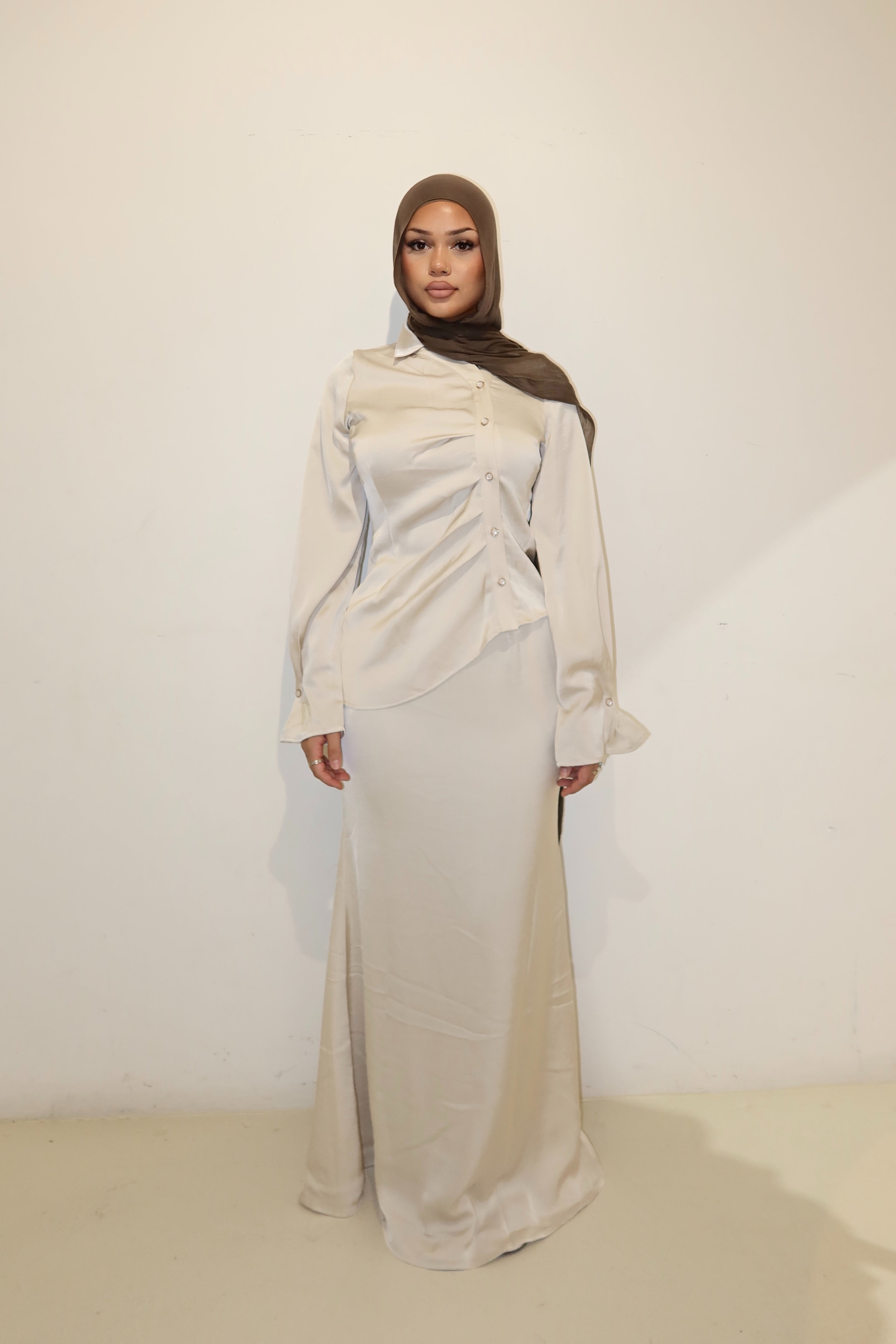 ‘Sidra’ Skirt - Cream