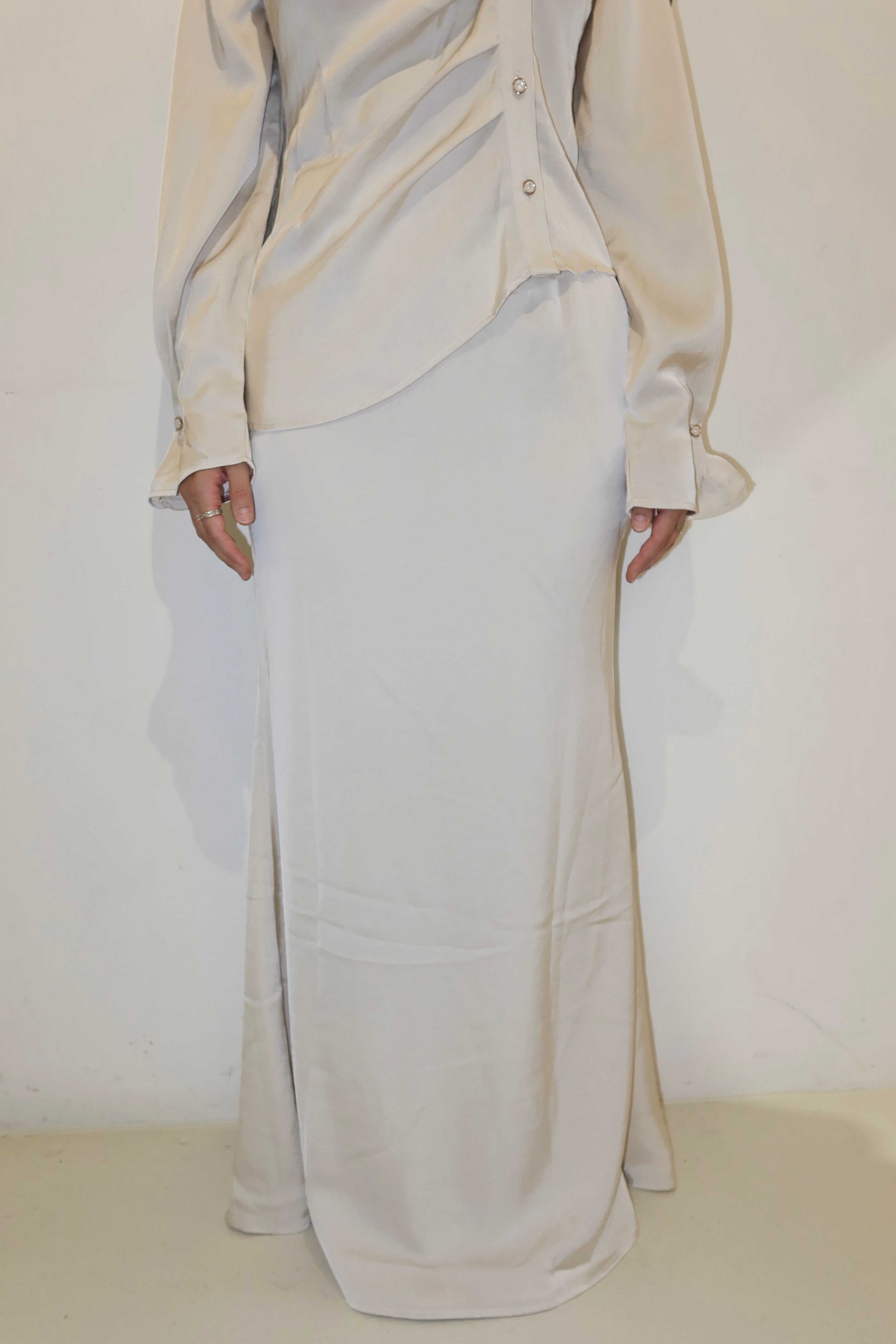 ‘Sidra’ Skirt - Cream