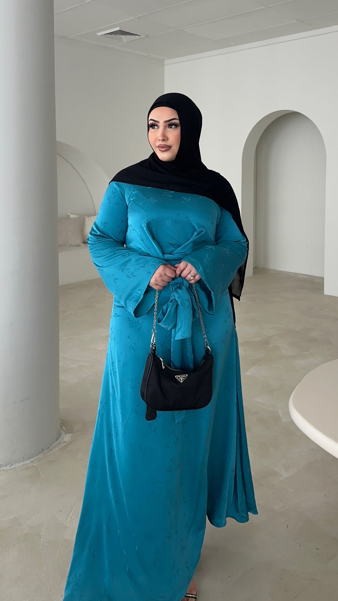 ‘RUYA’ Dress - Deep Teal