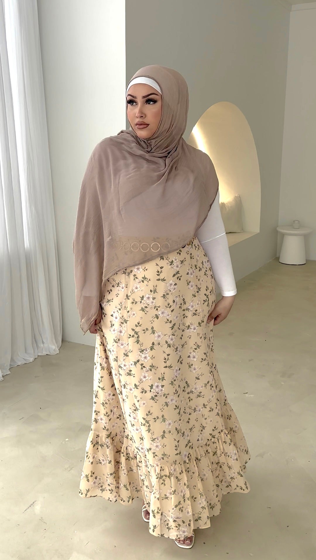 ‘ALEYNA’ Skirt - Muted Yellow