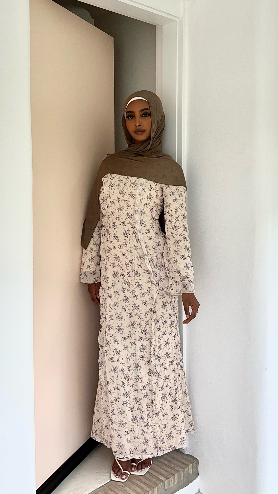 ‘ÇIÇEK’ Dress - Muted Yellow