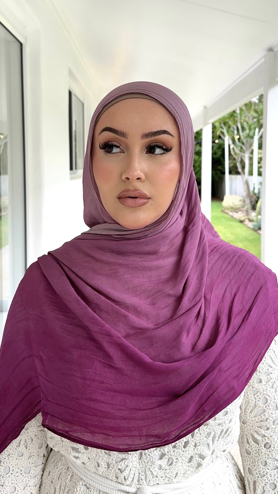 ‘MULBERRY’ (OMBRÉ) - Premium Modal Hijab