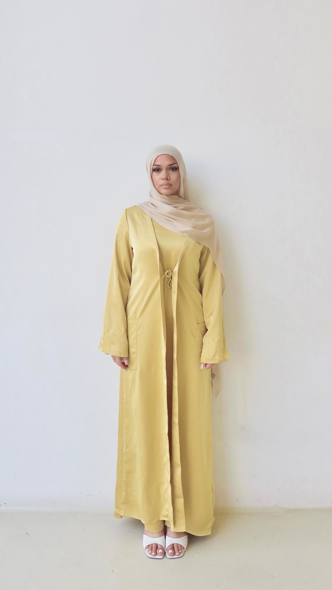 ‘Belle’ Abaya &amp; Dress Set