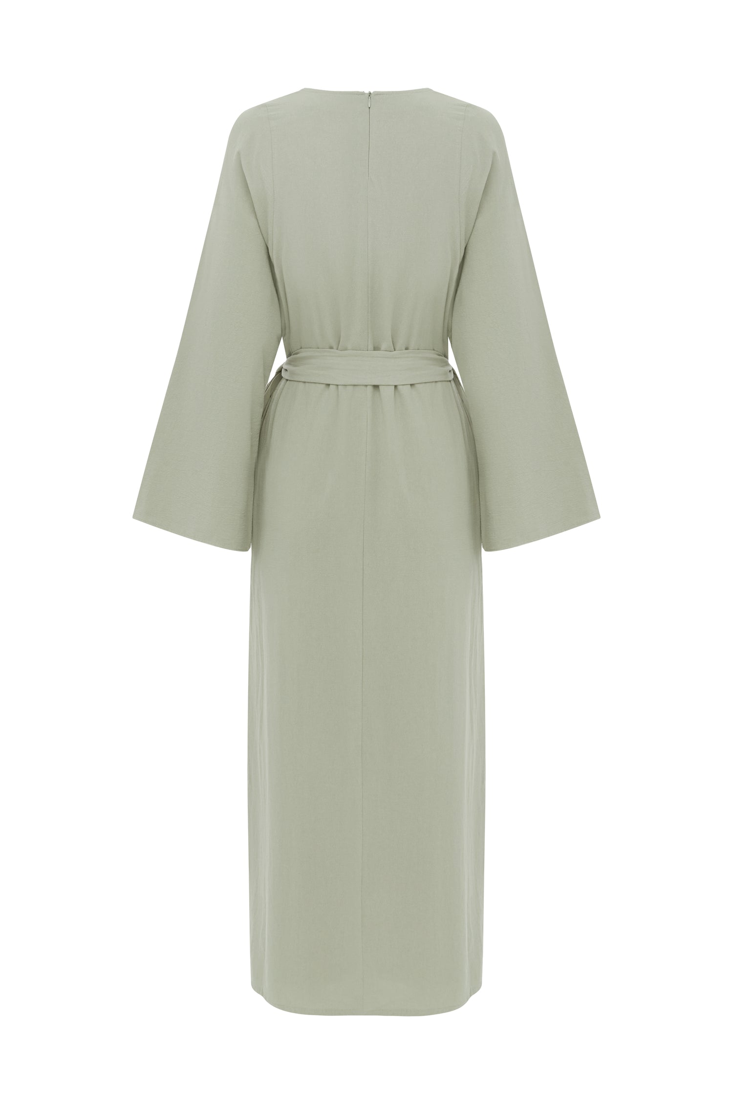 ‘DÜNYA’ Wrap Dress - Silver