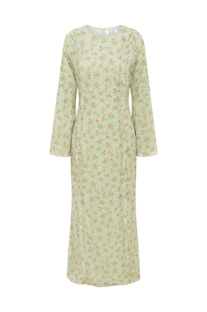 ‘ÇIÇEK’ Dress - Pistachio