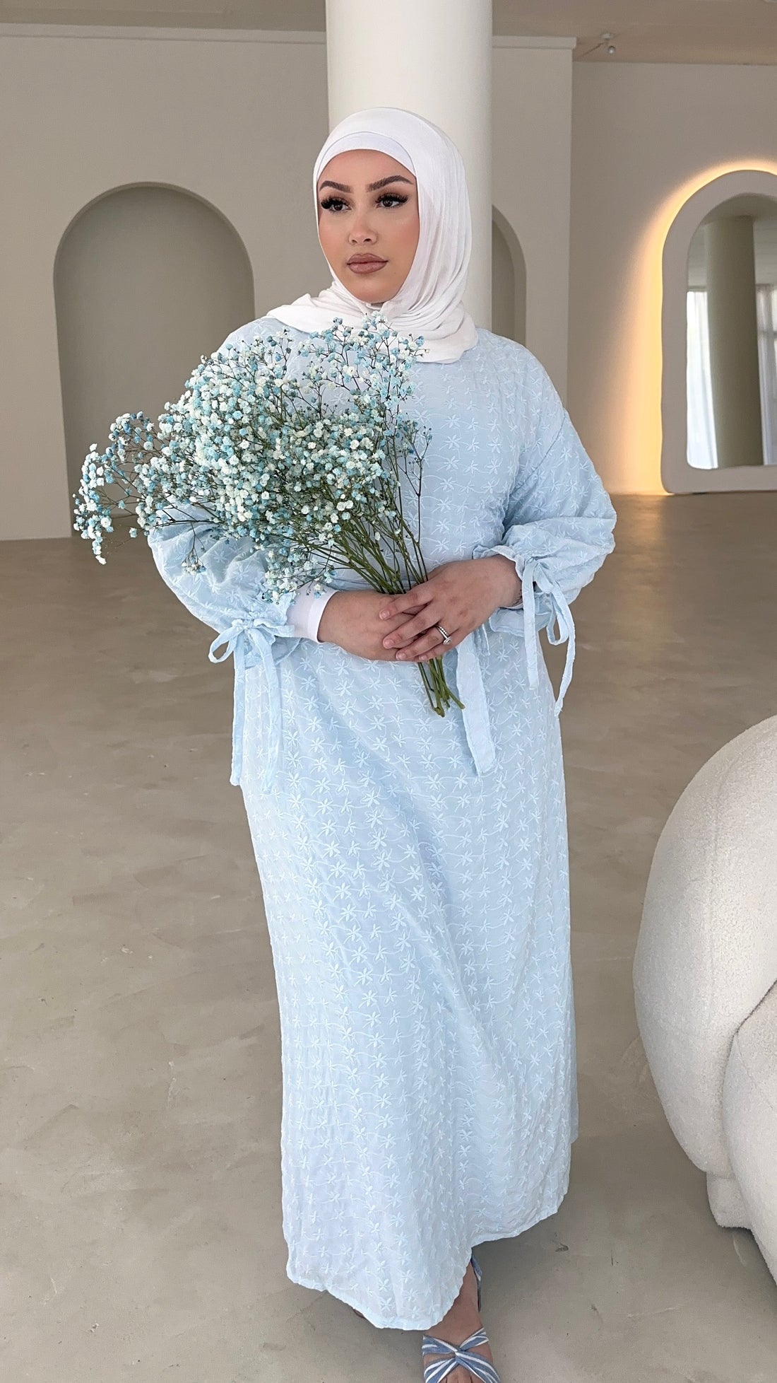 ‘SEVDE’ Dress - Baby Blue