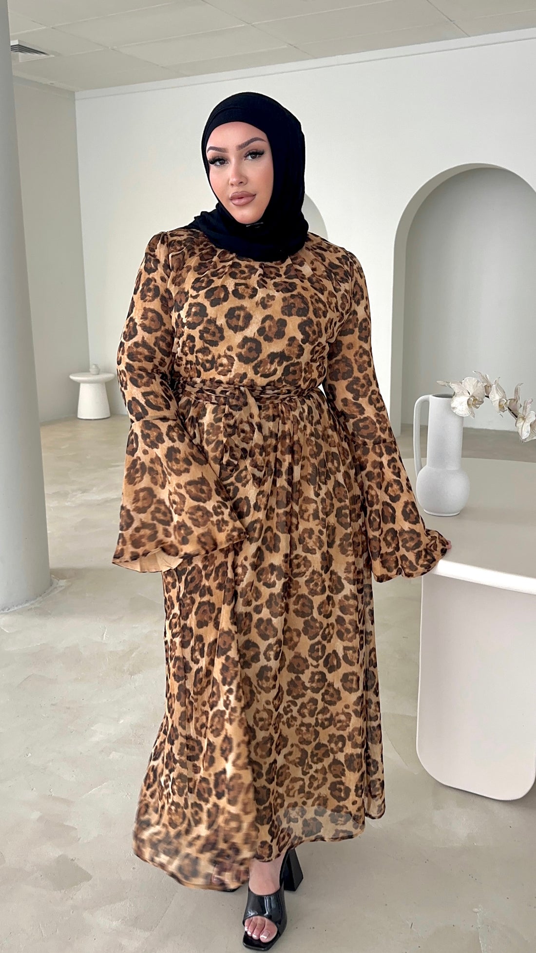 ‘HAZAL’ Dress - Clay