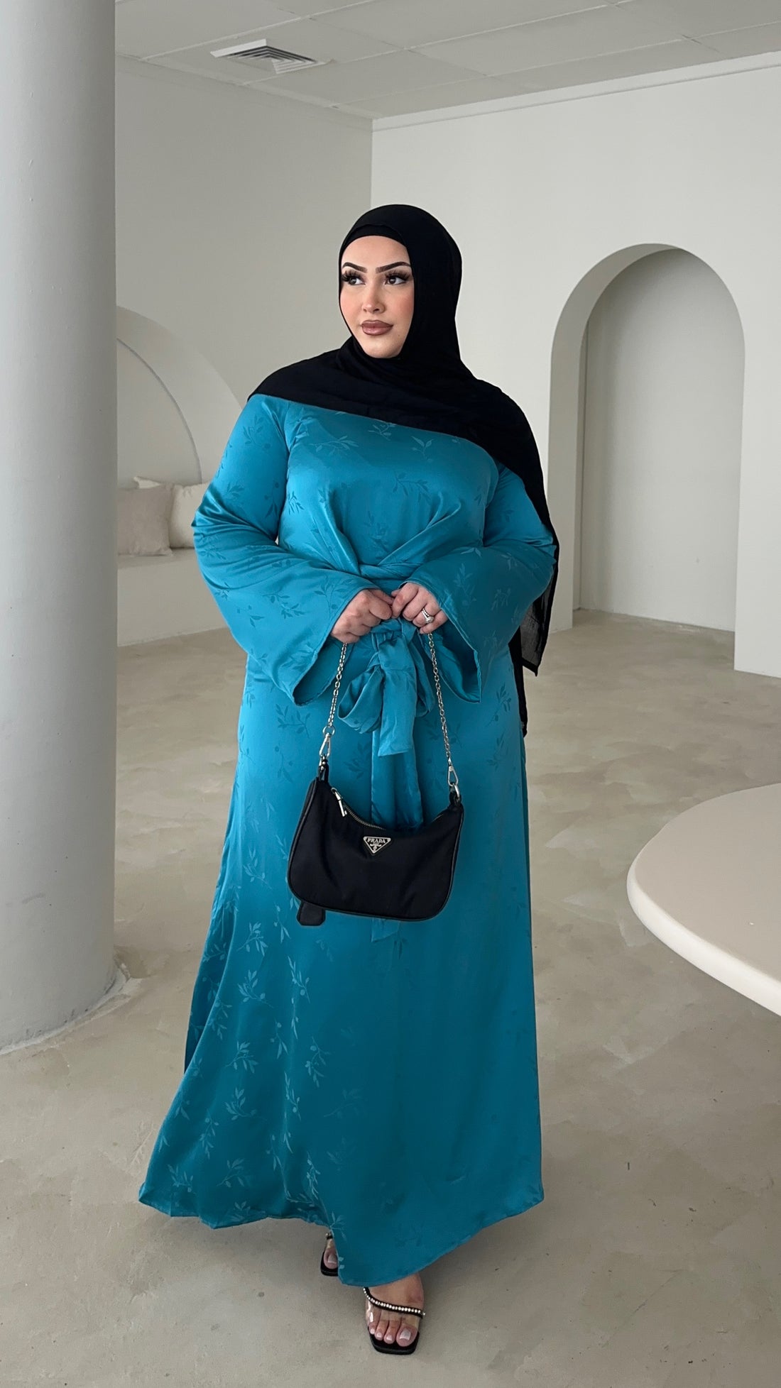 ‘RUYA’ Dress - Deep Teal