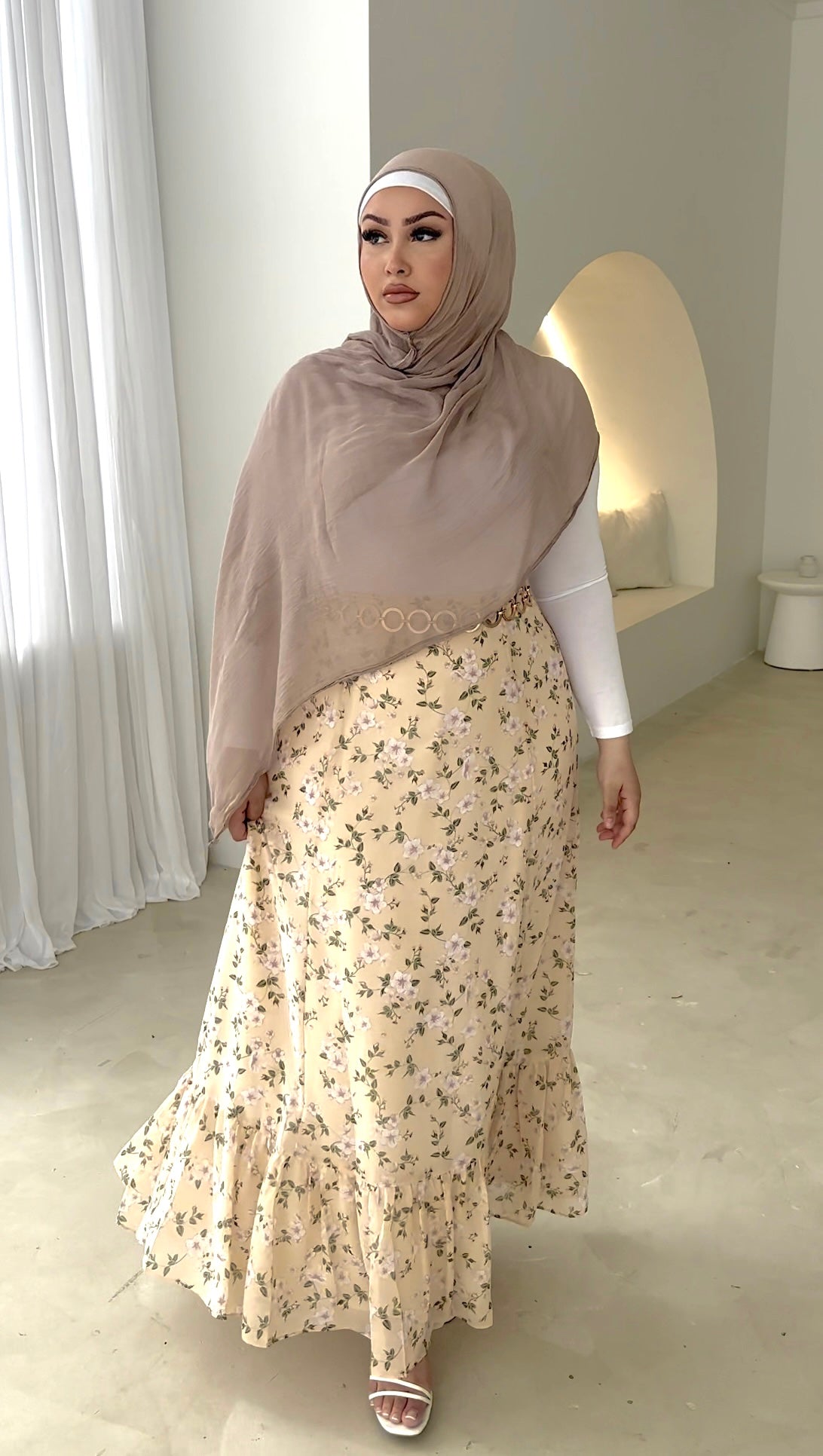 ‘ALEYNA’ Skirt - Muted Yellow