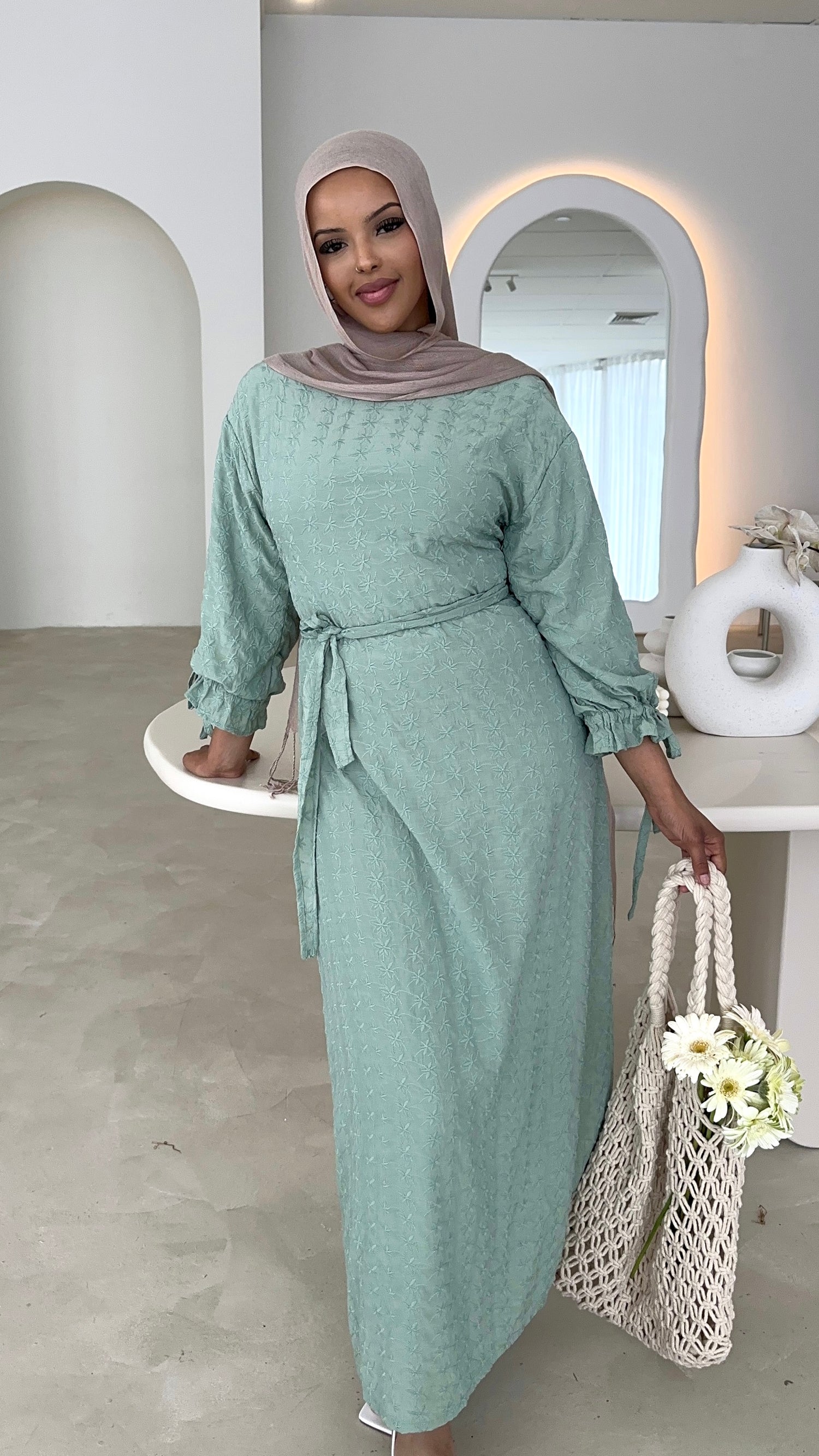 ‘SEVDE’ Dress - Green